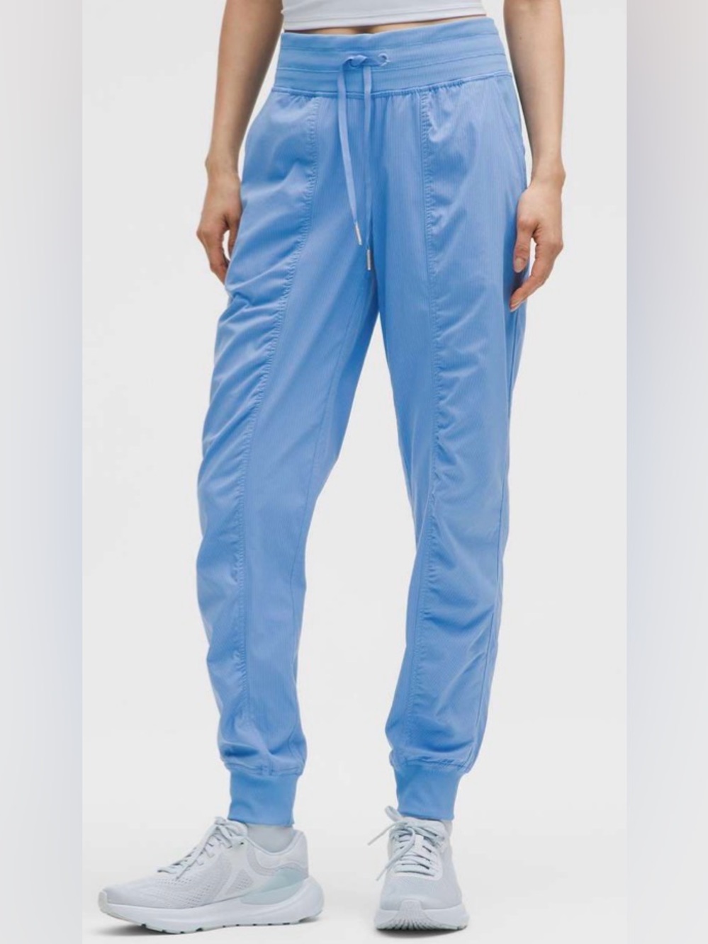 lululemon athletica Light Blue Track Joggers size 8